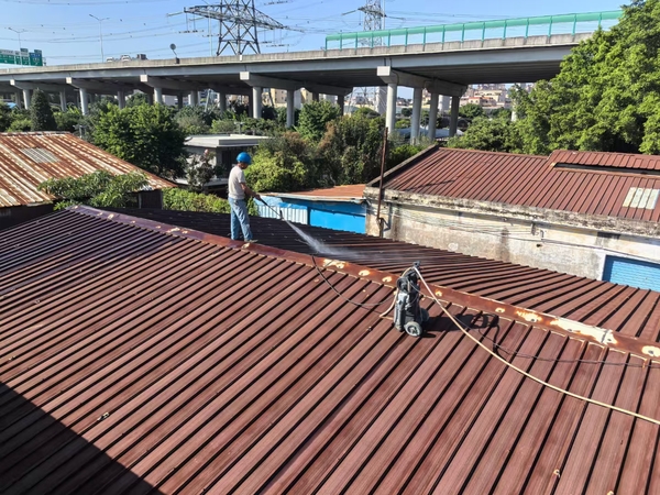 厂房屋顶漏水修补
