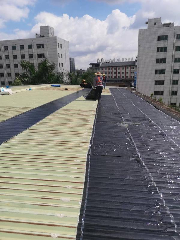 厂房屋顶漏水修补施工